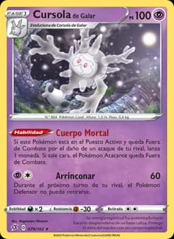 Cursola de Galar card in Spanish