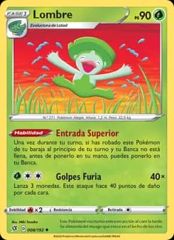 Lombre card in Spanish
