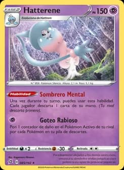 Hatterene card in Spanish