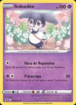 Indeedee card in Spanish