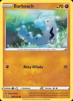Barboach card in Spanish
