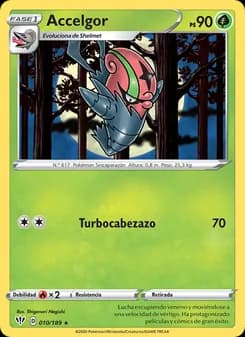 Accelgor card in Spanish