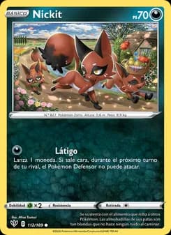 Nickit card in Spanish