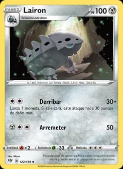 Lairon card in Spanish