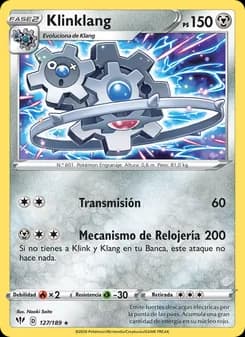 Klinklang card in Spanish