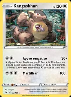 Kangaskhan card in Spanish