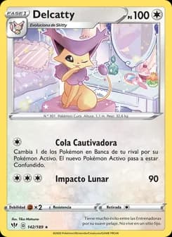 Delcatty card in Spanish