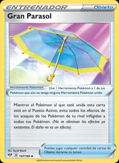 Gran Parasol card in Spanish