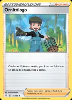 Ornitólogo card in Spanish