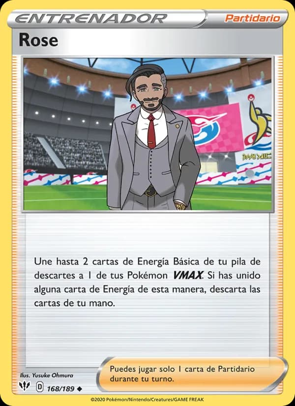 Rose card in Spanish