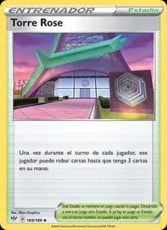 Torre Rose card in Spanish