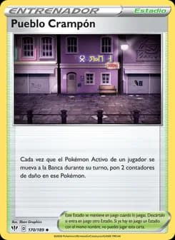 Pueblo Crampón card in Spanish
