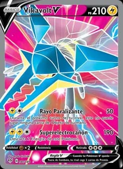 Vikavolt V card in Spanish