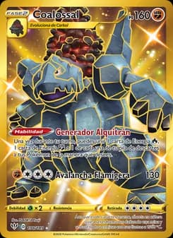 Coalossal card in Spanish