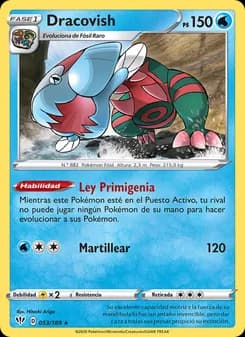 Dracovish card in Spanish