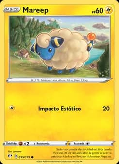 Mareep card in Spanish