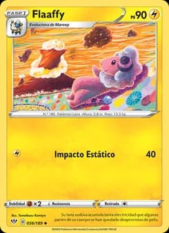 Flaaffy card in Spanish