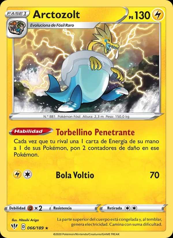 Arctozolt card in Spanish