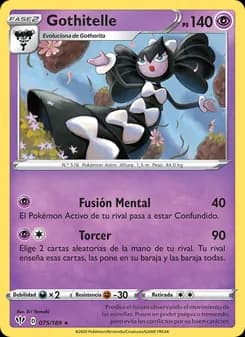 Gothitelle card in Spanish