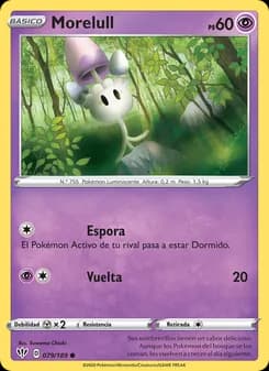 Morelull card in Spanish