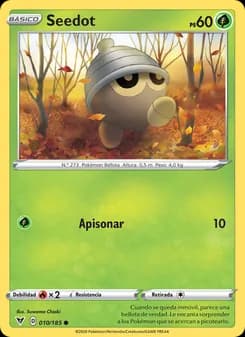 Seedot card in Spanish