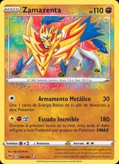 Zamazenta card in Spanish