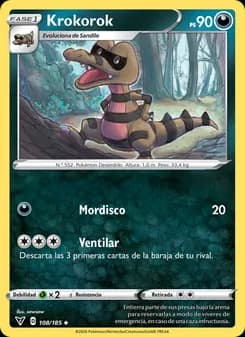 Krokorok card in Spanish