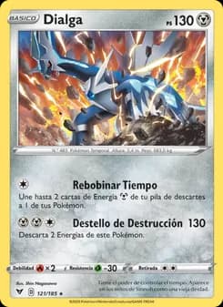 Dialga card in Spanish