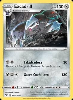 Excadrill card in Spanish