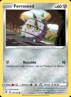 Ferroseed card in Spanish
