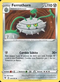 Ferrothorn card in Spanish