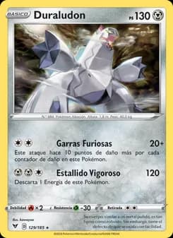 Duraludon card in Spanish