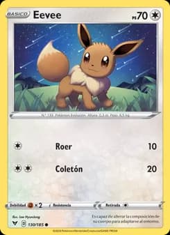 Eevee card in Spanish