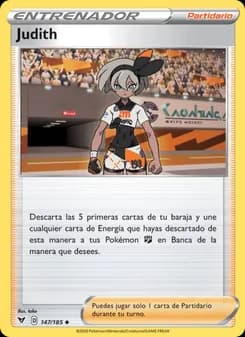 Judith card in Spanish
