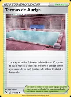 Termas de Auriga card in Spanish
