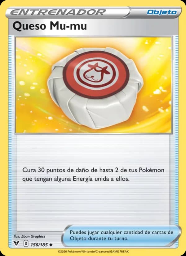 Queso Mu-mu card in Spanish
