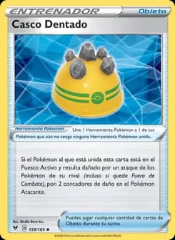 Casco Dentado card in Spanish