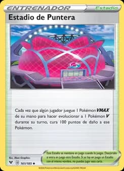 Estadio de Puntera card in Spanish