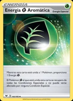 Energía Grass Aromática card in Spanish