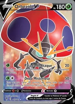 Orbeetle V card in Spanish