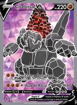 Coalossal V card in Spanish