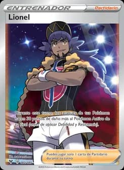 Lionel card in Spanish