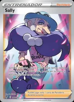 Sally card in Spanish