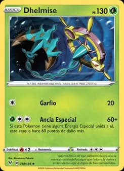 Dhelmise card in Spanish