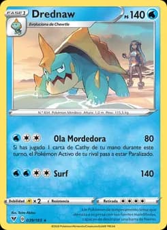 Drednaw card in Spanish