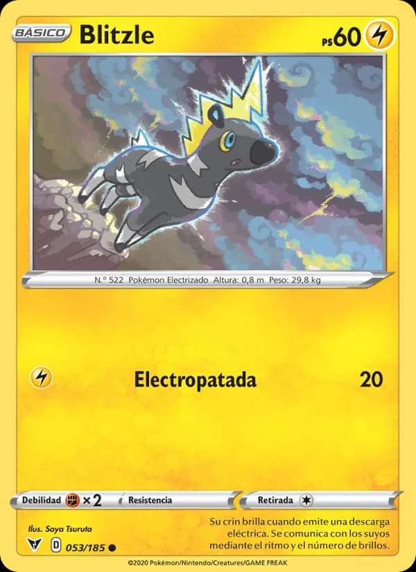Blitzle card in Spanish