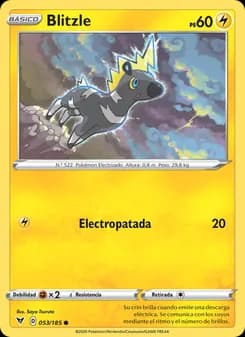 Blitzle card in Spanish