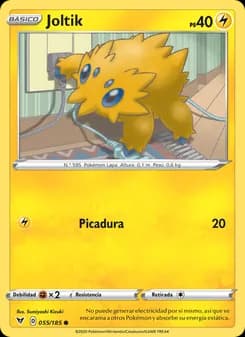Joltik card in Spanish