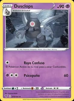 Dusclops card in Spanish