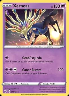 Xerneas card in Spanish